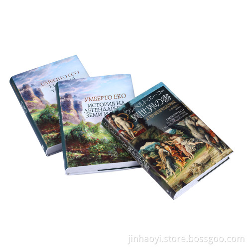OEM adult reading hardcover book printing